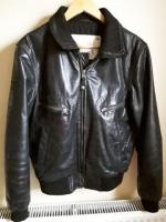 TRUE man leather jacket